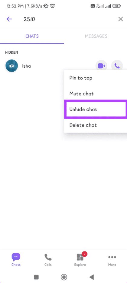 How to Hide and Unhide Viber Chats on Mobile .